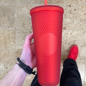 Starbucks Red Studded Tumbler